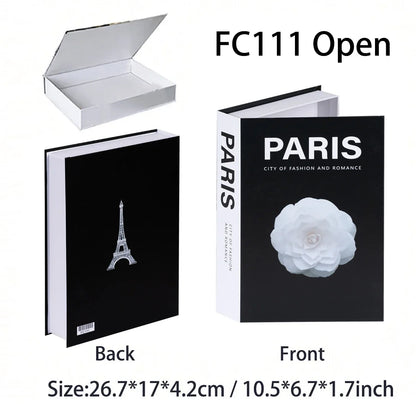 Luxury Fake Book Storage Box