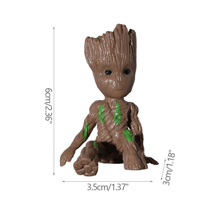Mini Groot Figurine Decor