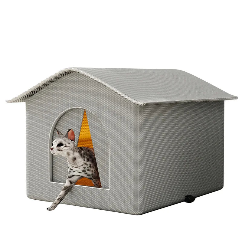 Waterproof Outdoor Pet House Foldable Warm Bed