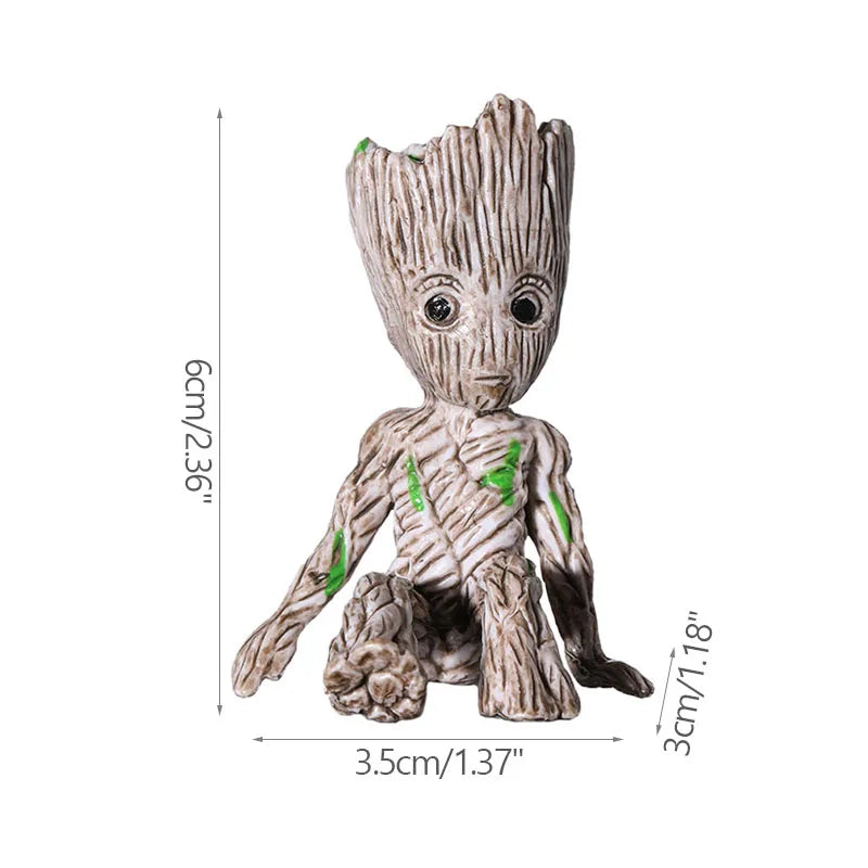Mini Groot Figurine Decor