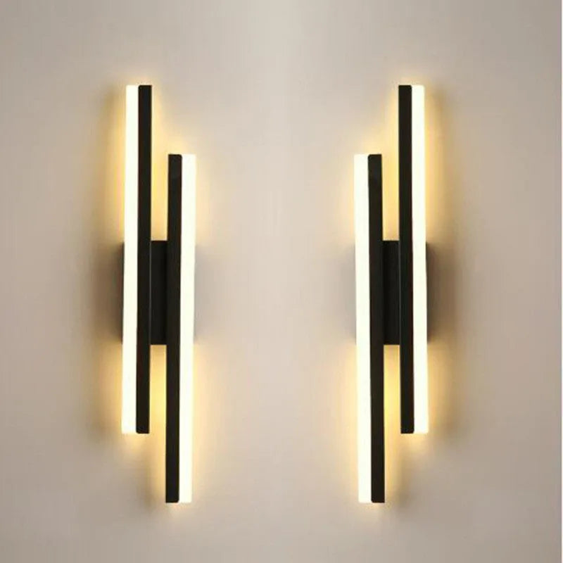 LED Copper Pipe Wall Lamp