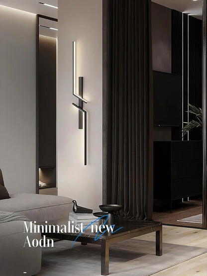 Modern LED Wall Lamp with Remote