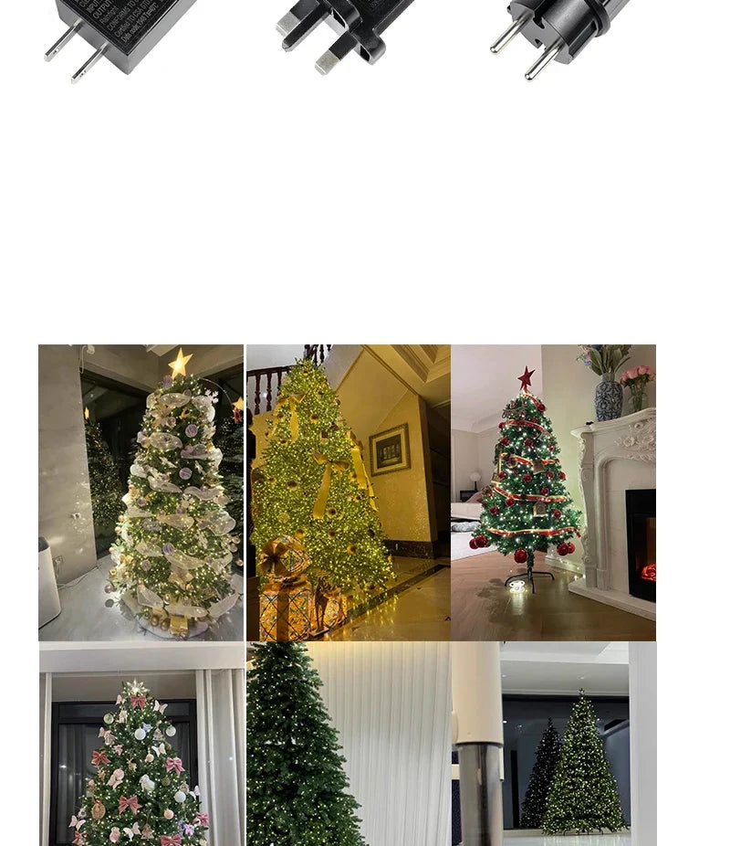 Twinkle Star Christmas Fairy String Lights Copper Wire
