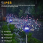 Solar Firework LED Garden Lights Waterproof 8 Modes