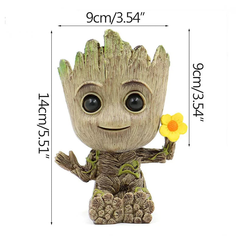 Mini Groot Figurine Decor