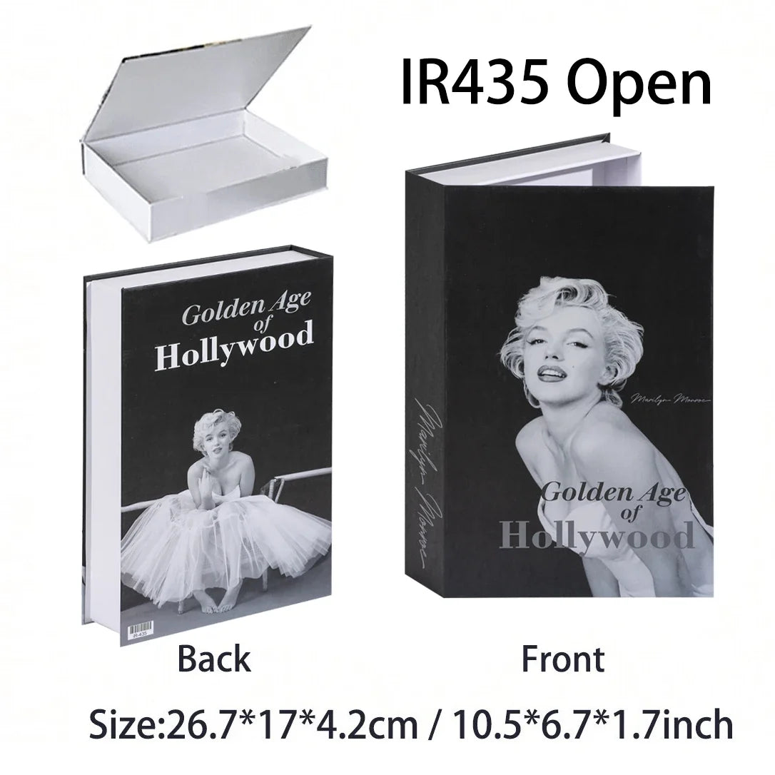 Luxury Fake Book Storage Box
