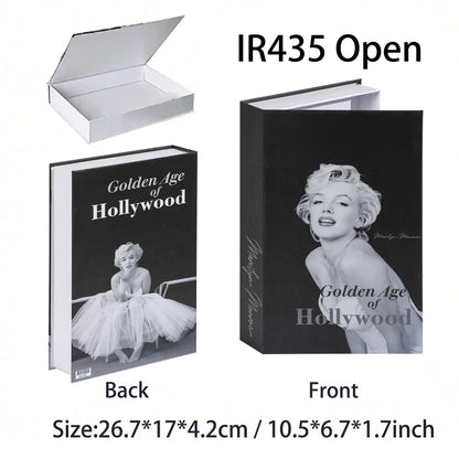 Luxury Fake Book Storage Box