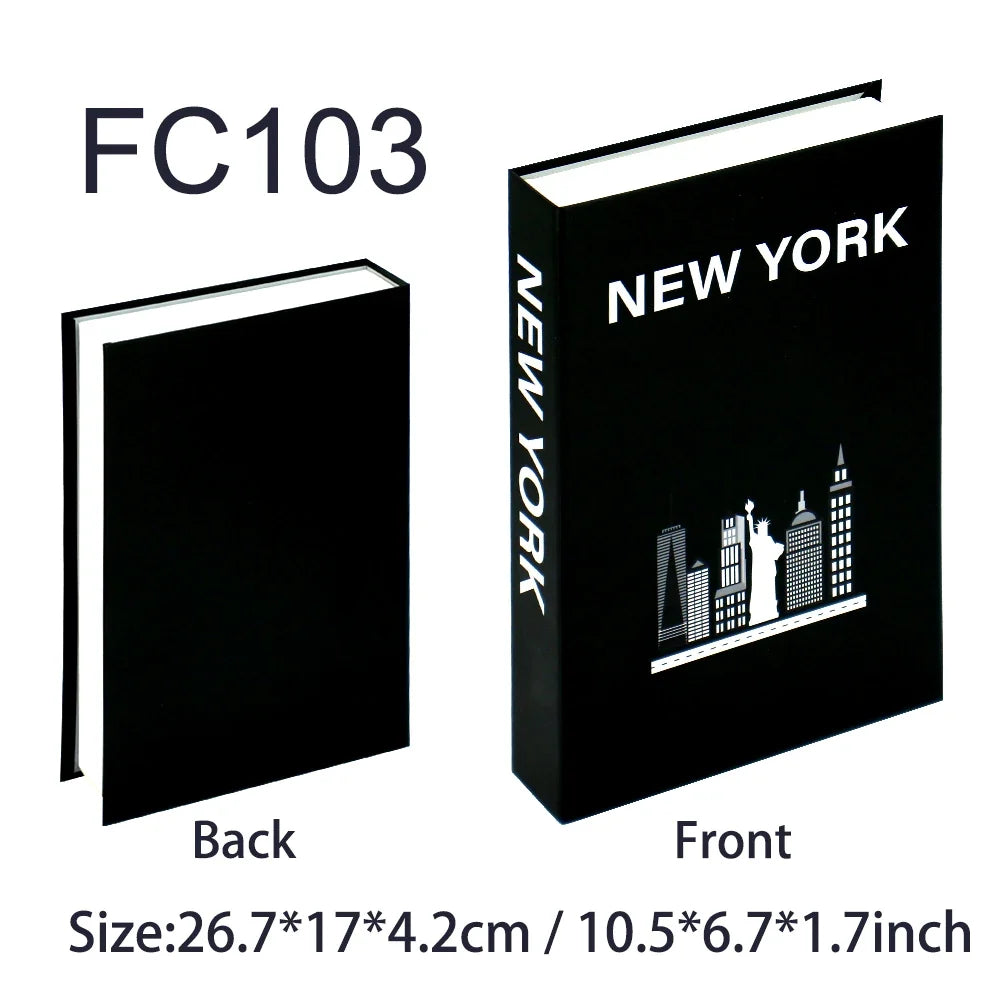 Luxury Fake Book Storage Box
