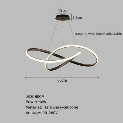 Modern Nordic LED Pendant Light for Dining Room