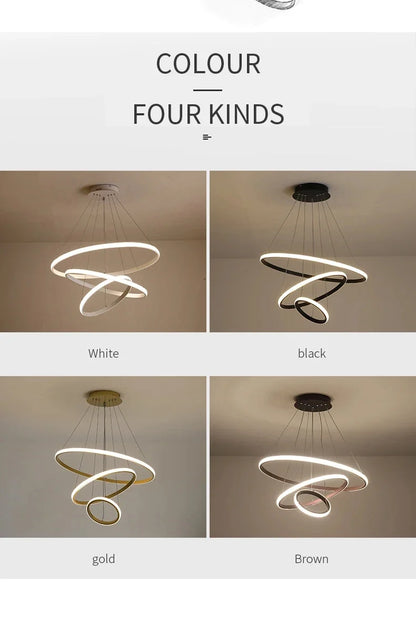 Modern Nordic LED Pendant Light for Dining Room