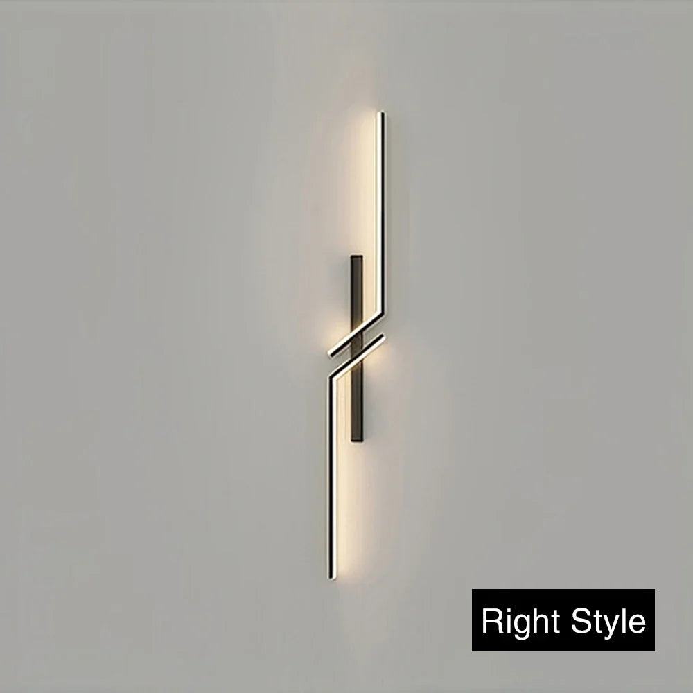 Modern LED Wall Lamp with Remote