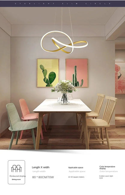 Modern Nordic LED Pendant Light for Dining Room