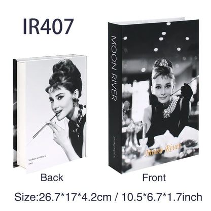 Luxury Fake Book Storage Box