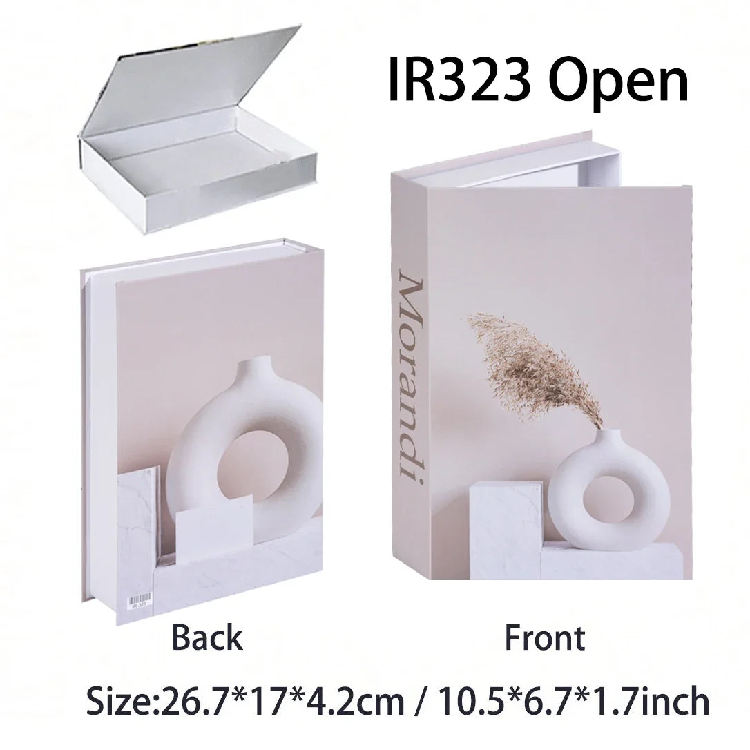 Luxury Fake Book Storage Box