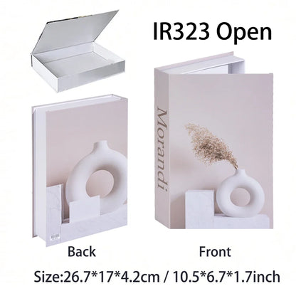 Luxury Fake Book Storage Box