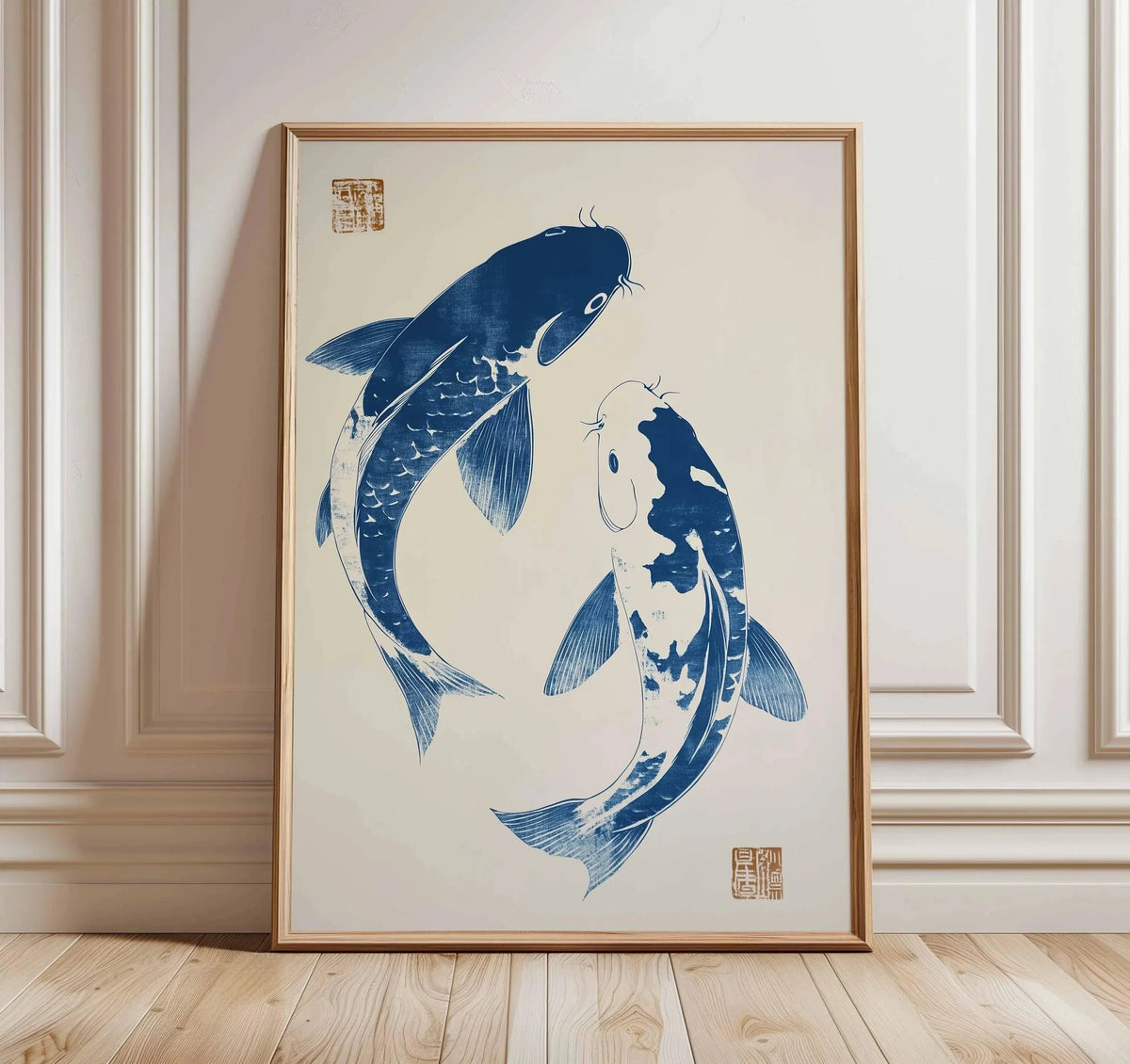 Japanese Animal Canvas Wall Art