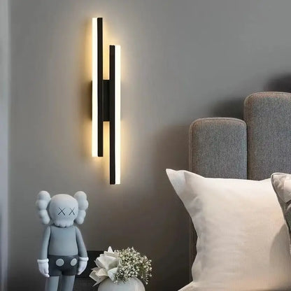 LED Copper Pipe Wall Lamp