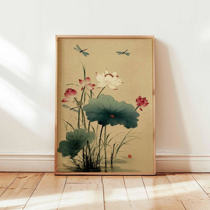 Japanese Animal Canvas Wall Art