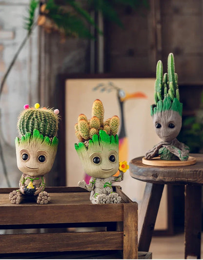 Mini Groot Figurine Decor