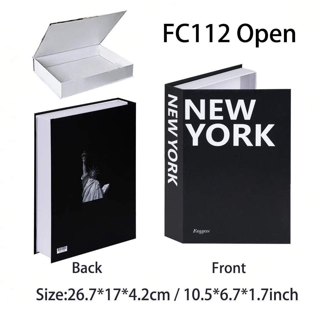 Luxury Fake Book Storage Box