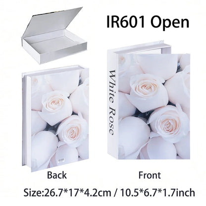 Luxury Fake Book Storage Box
