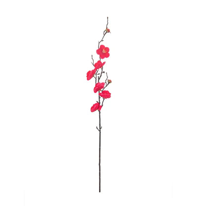 Artificial Plum and Peach Blossom Silk Flowers