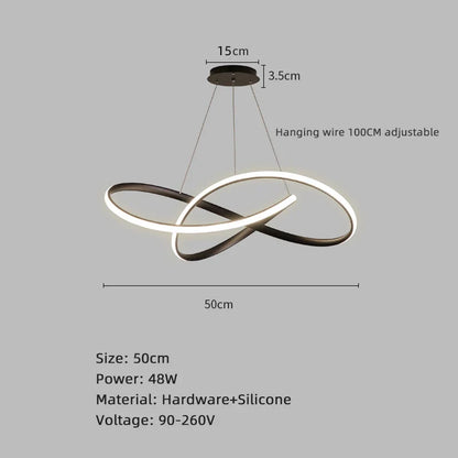 Modern Nordic LED Pendant Light for Dining Room