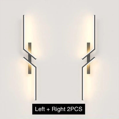 Modern LED Wall Lamp with Remote