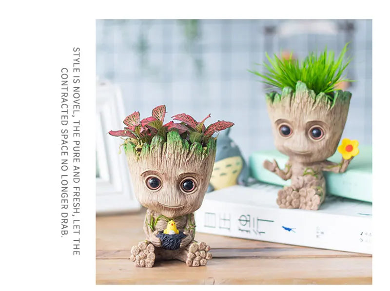 Mini Groot Figurine Decor