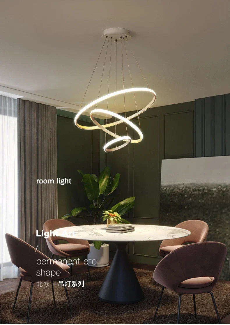 Modern Nordic LED Pendant Light for Dining Room