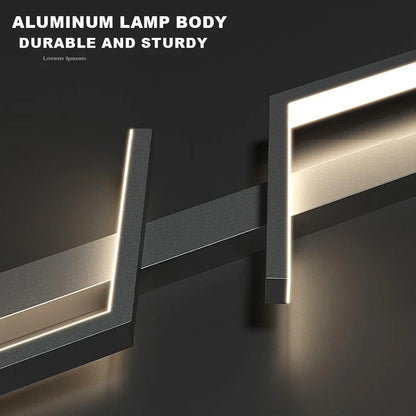 Modern LED Wall Lamp with Remote