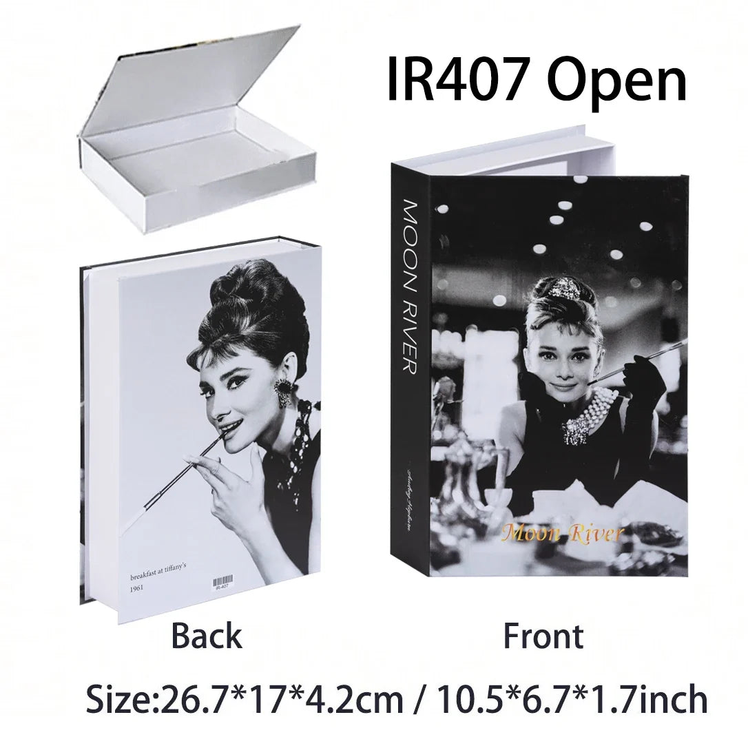 Luxury Fake Book Storage Box