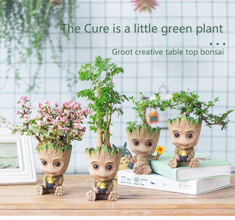 Mini Groot Figurine Decor